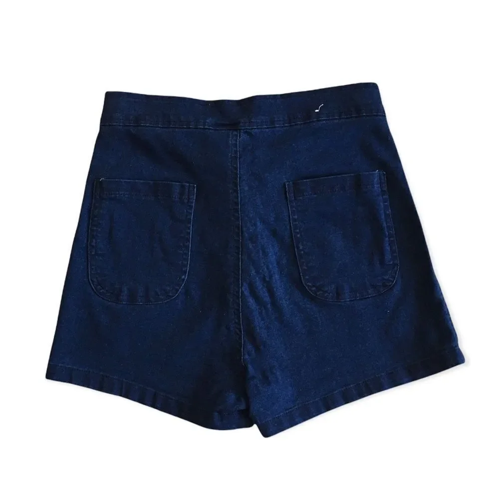 🔃High Waisted Aili Artisan Jeans Denim Shorts